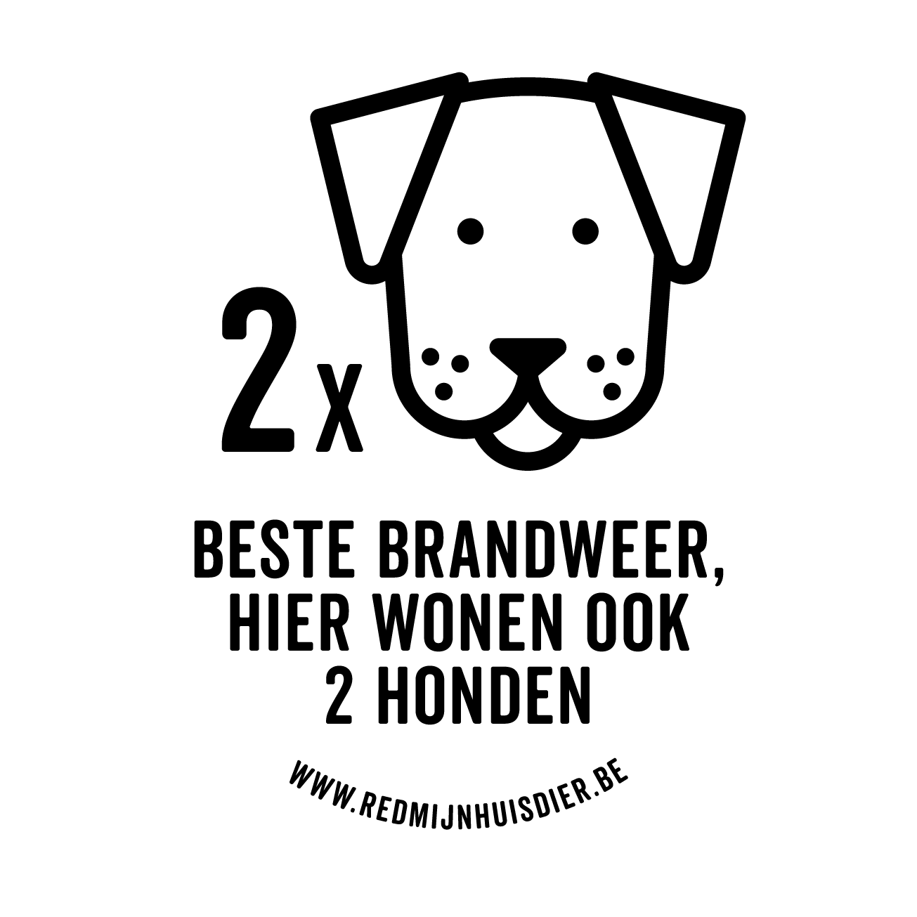 TWEE HONDEN